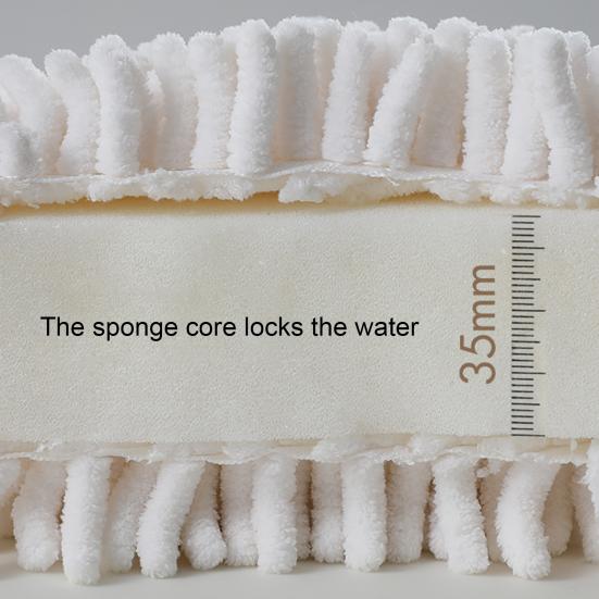 Prosop de mână agățat prietenos cu pielea cu burete pentru șnur Prosop de agățat antideformat pentru hoteluri