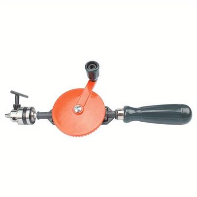 Trapano a Mano 1/4 di Pollice 3/8 di Pollice Doppio Pignone Trapano a Manovella Utensile per Foratura a Mano Per Legno Plastica Acrilico Foratura Scheda Circuito