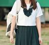 Uniformi Scolastiche Giapponesi Costume da Studentessa Ragazza Sexy Jk Completo Carina Cravatta a Fiocco Top da Marinaia Gonna Pieghettata Set