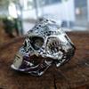 European and American Hip-hop Alien Skull Ring for Men Domineering Ghost Head Ring