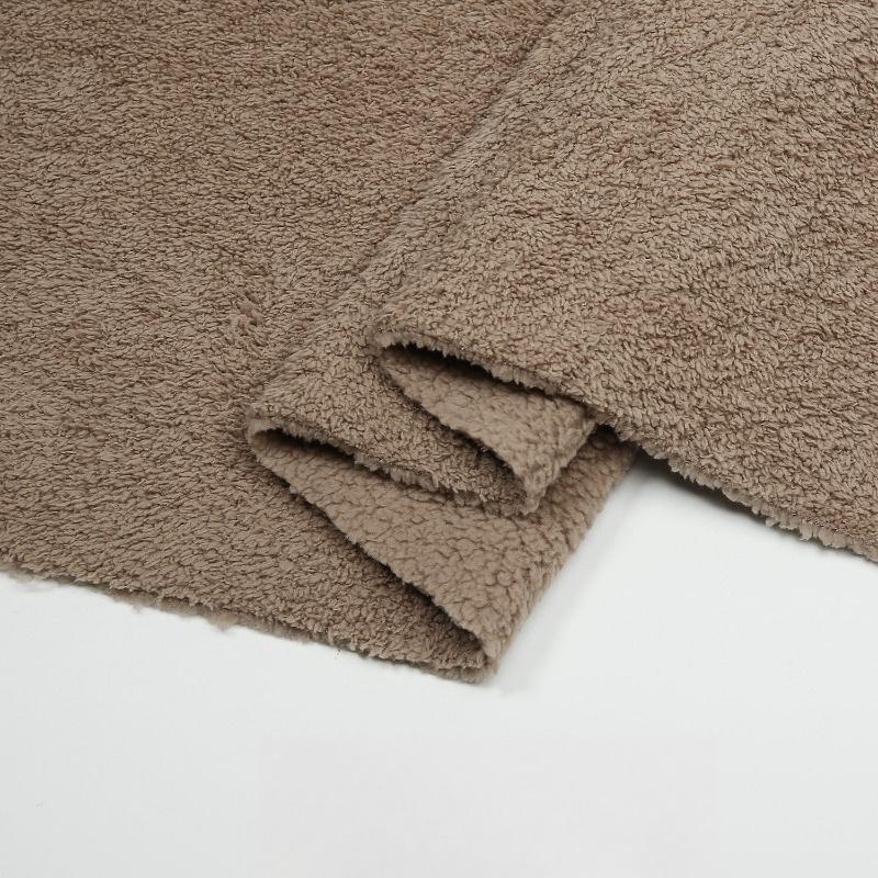 Polar Soft Fleece Kurzplüschstoff zum Nähen von Kleiderfutter, Puppen warme Jacken, Haustierbetten, Bekleidungsstoffe