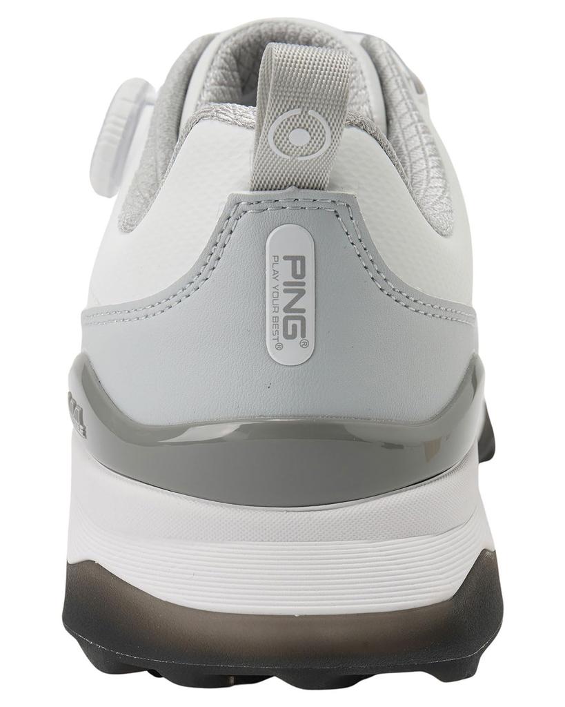 [Ping Apparel] Golf shoes (spike type, dial type)  Men's  621-5992201 030White x White 28.0 cm