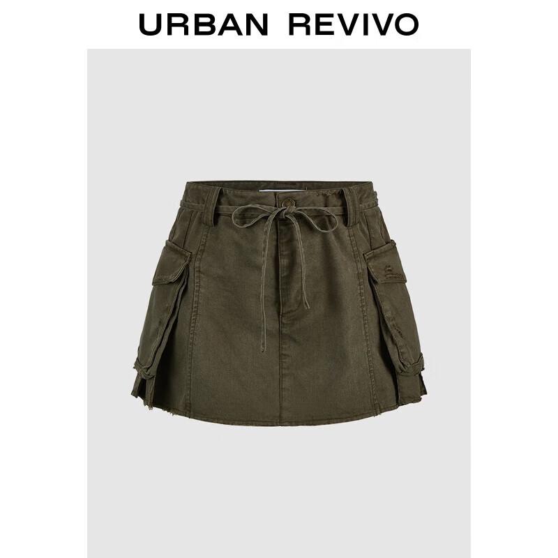 UR Women s Drawstring Cargo Mini Skirt XXS