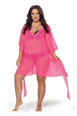 Tunic-Pareo Ava 020 Neon Pink Ava