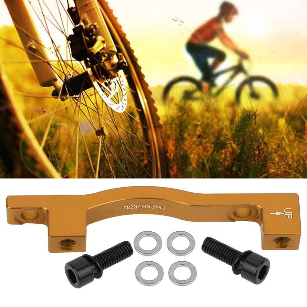 A-F203 Disc Brake Mount Adapter with Bolts Brake Caliper Mount Adapter  Bicycle Frame Parts