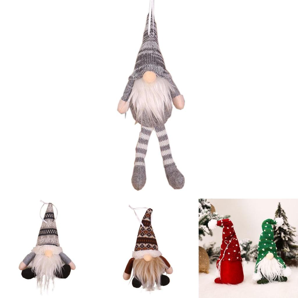 Festive Christmas Gnome Plush Santa Doll For Joyful Holiday Decorations