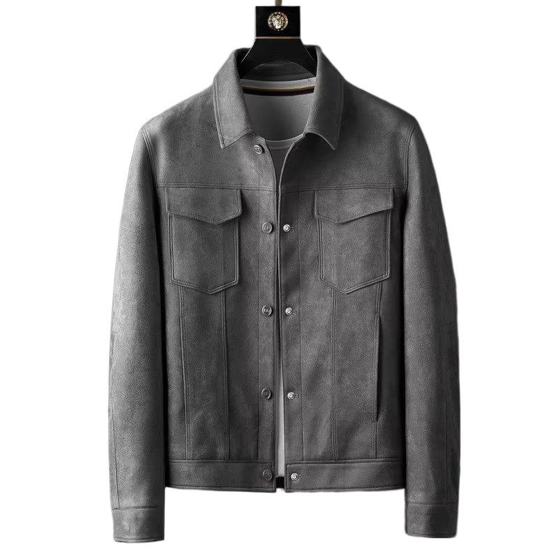 Comfortable Stretch Jacket Men's Autumn Men's Lapel Casual Jacket