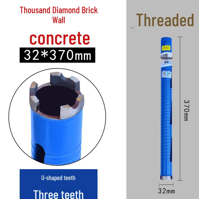 Xiong Lue Dry Diamond Core Drill for Concrete, Air Conditioning, and Water Drilling