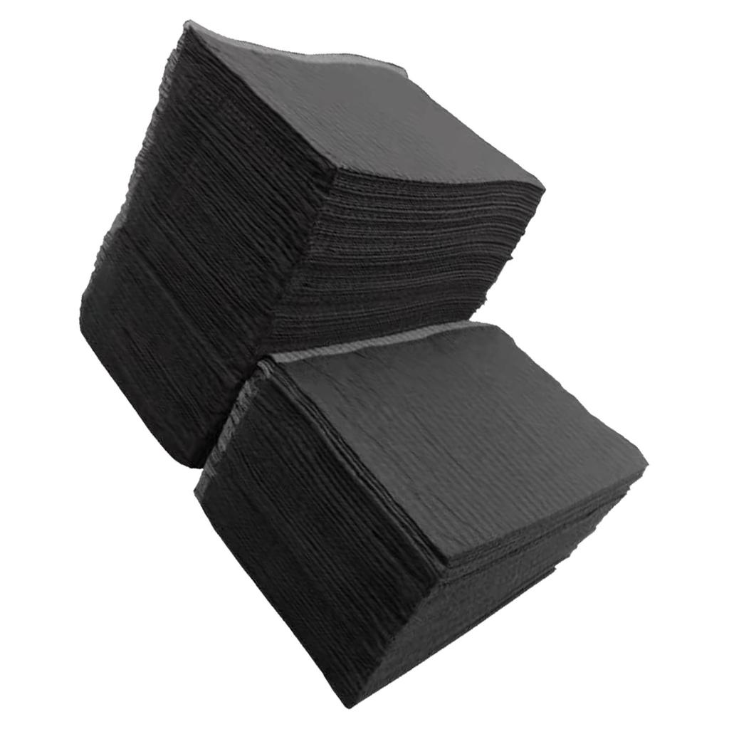125PCS Tattoo Clean Pad Disposable Soft Waterproof Non Woven Fabric Tattoo Table Cover for Tattooist Black