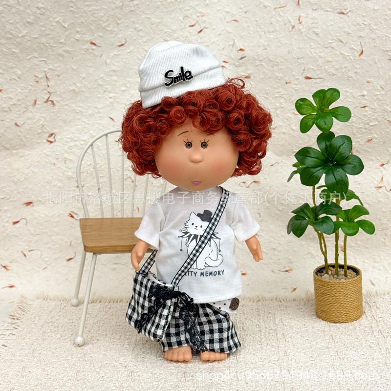24cm Spanish Mia Potato Doll Dress-Up Set with Plush Outfit