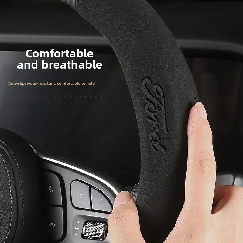 ACU1 38cm Car Steering Wheel Cover For Ford Focus Leading S Monte Carlo Winning Lead Roof Rack Ford Ranger