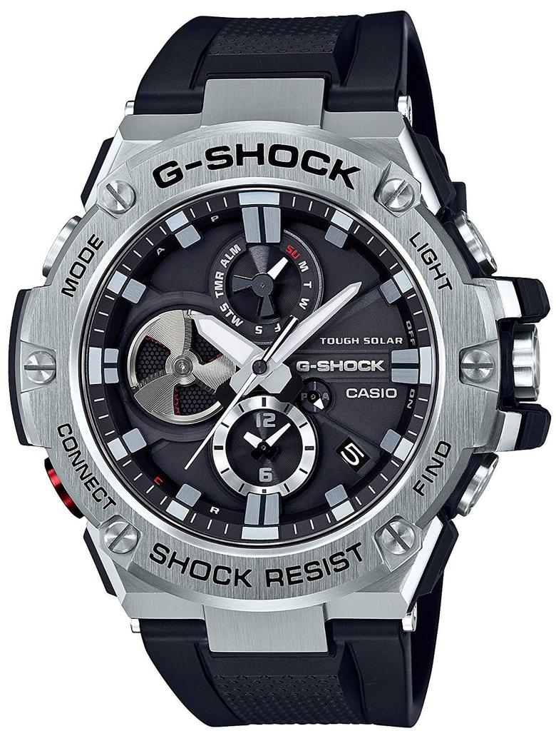 Casio Smartphone Link Model Watch G-SHOCK G-STEEL GST-B100-1A Men's
