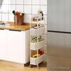 Tall Multi-Layer Kitchen Storage Rack for Narrow Spaces
