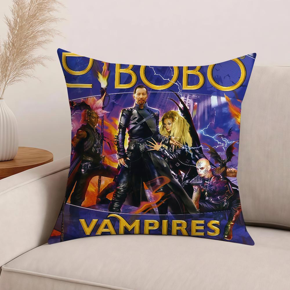 Cool Dj Bobo The Great Adventure Pillow Case Office Cushions Suitable For Sofa Car Bedroom Decorative Cushion Cover