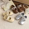 French Small Leather Shoes Spring New Girls Bow Princess Shoes Lace Lace Single Shoes