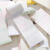 Sakura Series Tearable Sticky Notes: 60-Sheet Color Blocking with Grid Background
