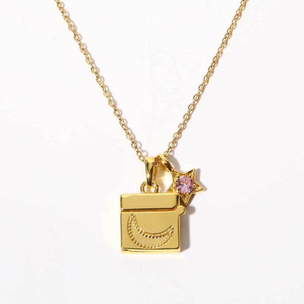 

Vintage White Shell Butterfly Open Close Album Photo Frame Necklace for Women Gold Plated Pendant Collar Fashion Jewelry Gift