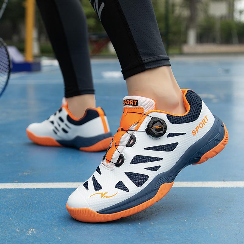Big Size 35-47 Unisex Badminton Shoes Professional Men's Tennis Shoes Non-slip Volleyball Sneakers Breathable Sports Shoes Woman