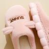 Cartoon cotton shoes autumn and winter leisure indoor home velvet thick-soled warm cotton slippers EVA sole