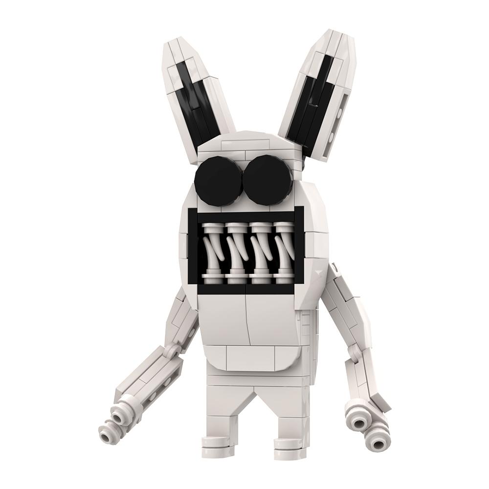 MOC Neues Horrorspiel Zoonomaly Bausteine Modell Horrortier Katze Elefant Koala Affe Bausteine Horror-Zoo Bauspielzeug Geschenk