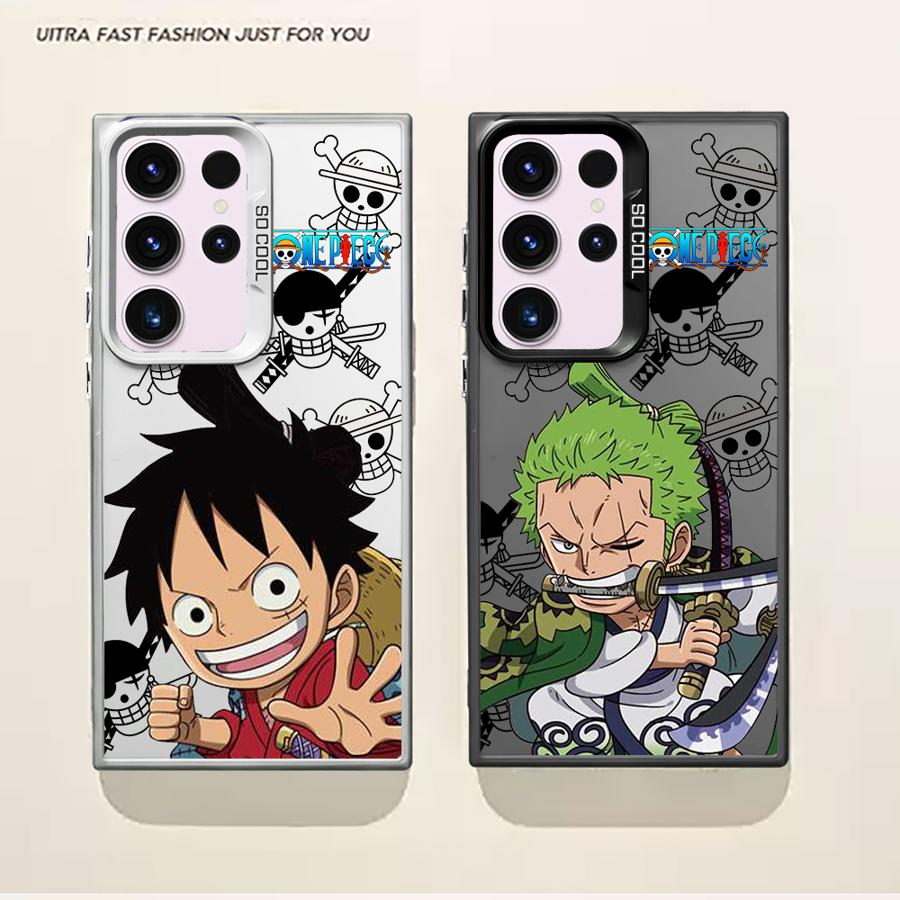 One Anime P-Piece Phone Case for Samsung Galaxy S23 S24 S25 Ultra S20 S22 S23 FE Note 20 Ultra S21 Plus S20 S24FE Cover