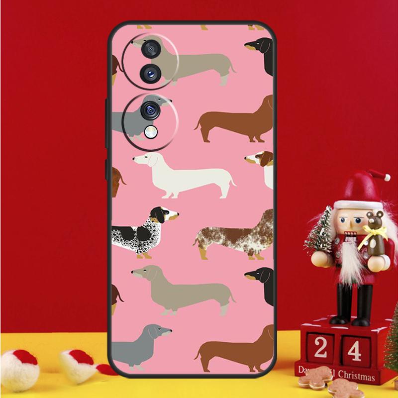 Dachshund Dackel Dog Case For Honor Magic 5 6 7 8 Pro Honor 200 400 50 70 90 Lite X8b X8c X9a X9b X9c Win RT Cover