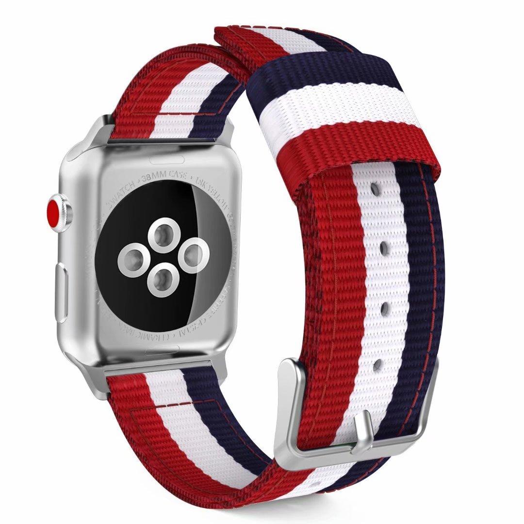 

Нейлоновый ремешок для Apple Watch Band Ultra 49 мм 45 мм 44 мм 46 мм 42 мм 41 мм 40 38 мм браслет ремешок для часов iWatch Series 10 9 8 7 6 5 4 SE series 10 42mm