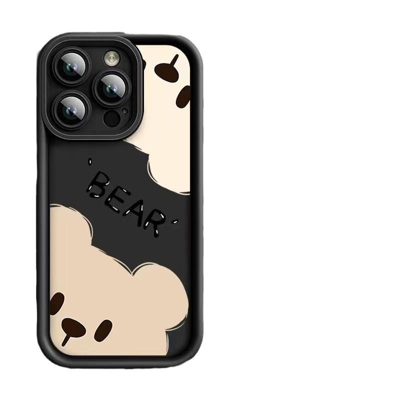 

Чехол-держатель для телефона Straight Edge 6D Electroplated K70E Защитный чехол чёрный