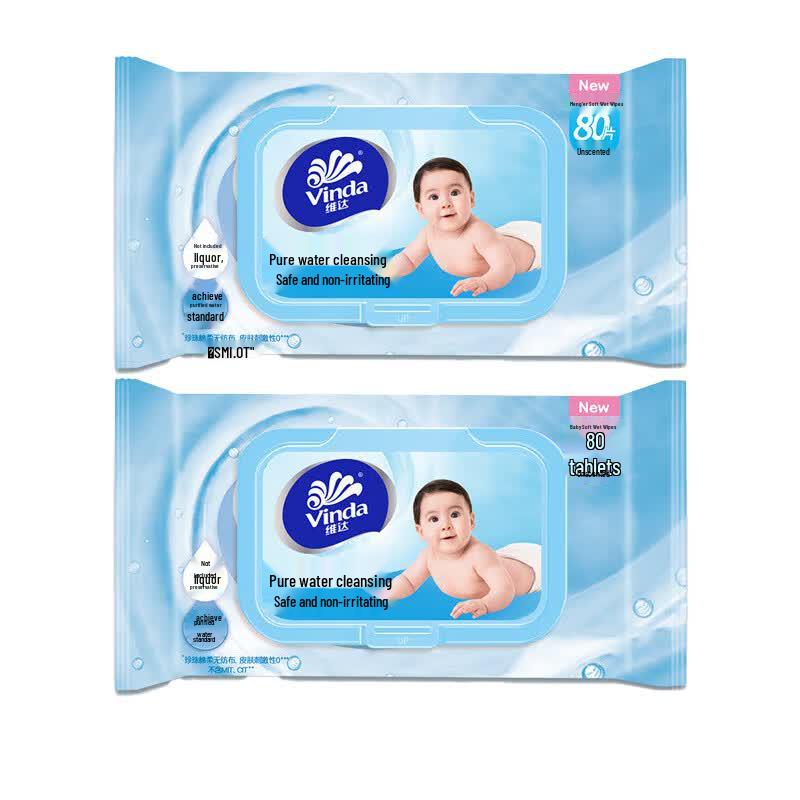 Vinda Baby Wet Wipes & Handkerchief Paper Set