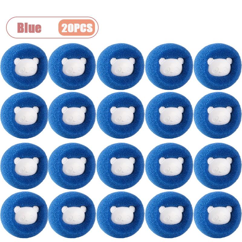 Reusable Laundry Filter Balls Pet Hair Fabric Softener Alternative for Washing Machine Tangle Free Cleaning and Home Care