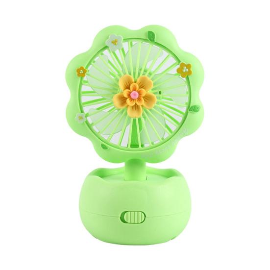 

Портативный мини-вентилятор с мощным двигателем, сильный поток воздуха, низкий уровень шума, портативный USB-зарядный настольный бесшумный вентилятор охлаждения зелёный