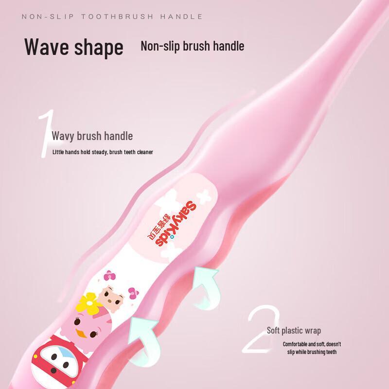 Saky Kids Anti-Cavity Toothpaste & Toothbrush Set