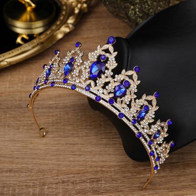 Bridal Crown Tiara Birthday Party Alloy Hairband Rhinestone Queen Hair Accessories Wedding Clothing Crown