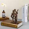 Romantyczna Figurka Pary Statua Żywica Rzeźba Kochanka Europejski Styl Dom Wnętrze Dekoracja Pulpit Akcesoria Rękodzieło