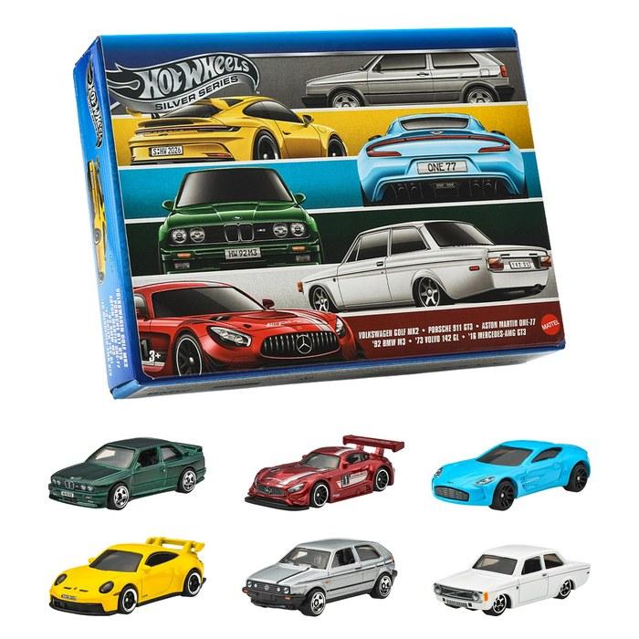Joom Hot Wheels Negro Eurostyle Paquete Múltiple De Vehículos Juguetes 6 Unidades, Escala 1/64