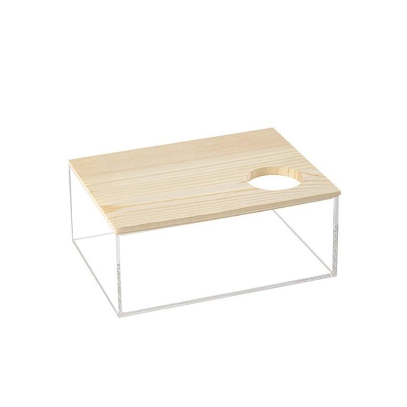 Hamster Bathroom House Sand Bath Box Made of Acrylic and Fully Transparent Toilet Dual-use Bathtub Sand Urine Basin Hamster Bath