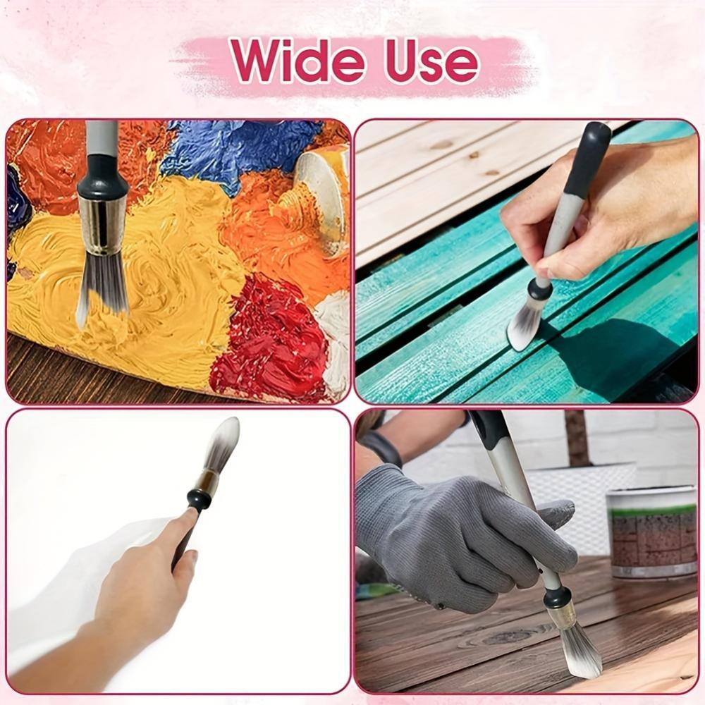 502 Pointed Round Head Paint Brush, Gap Pointing, Corner Painting, Paint Brush