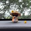 Mini Cat Figurines Car Dashboard Decoration Cute Cat Car Interior Accessories for Home Office Desk Automotive Decor