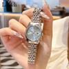 Women Dress Watch Steel Bracelet Ladies Analog Quartz Minimalist Waterproof Wrist Watch Birthday Gift