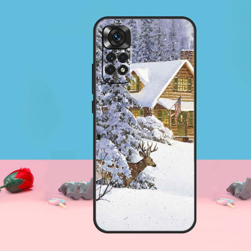 Landscape Winter Light Snow Cover For Xiaomi Redmi Note 14 13 12 9 10 11 Pro 10S 11S 12S Case For Redmi 14C 10C 12C 13C