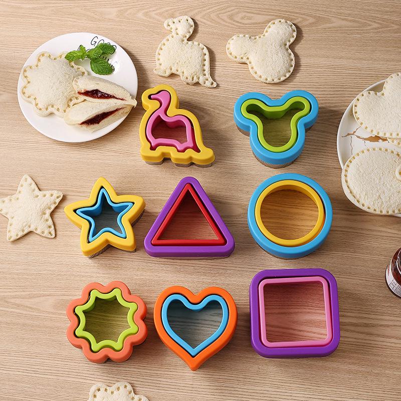 Round Breakfast Sandwich Maker & Toast Cutter Mold