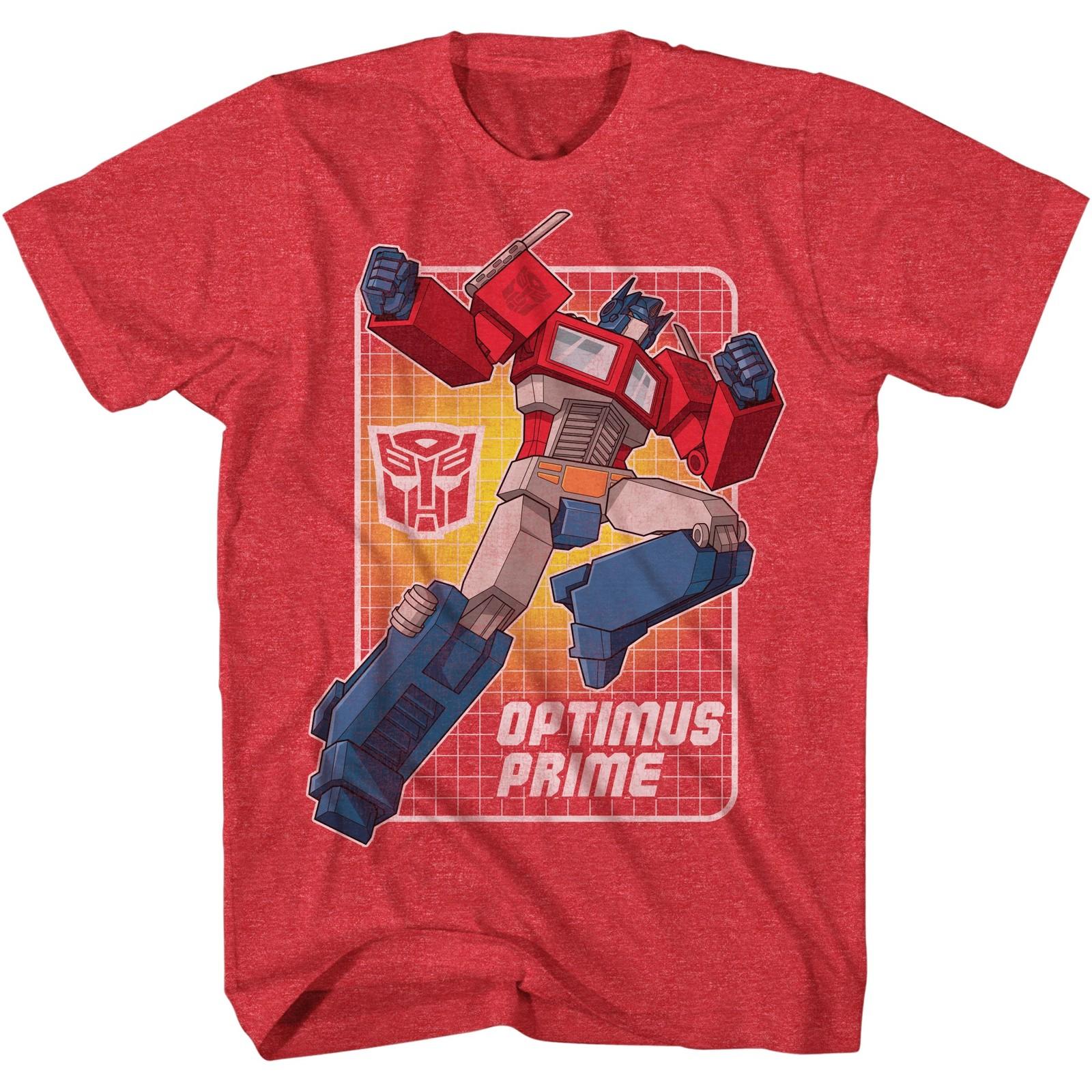 Transformers Autobots Optimus Prime Highlight Officially Licensed Adult T-Shirt XXL