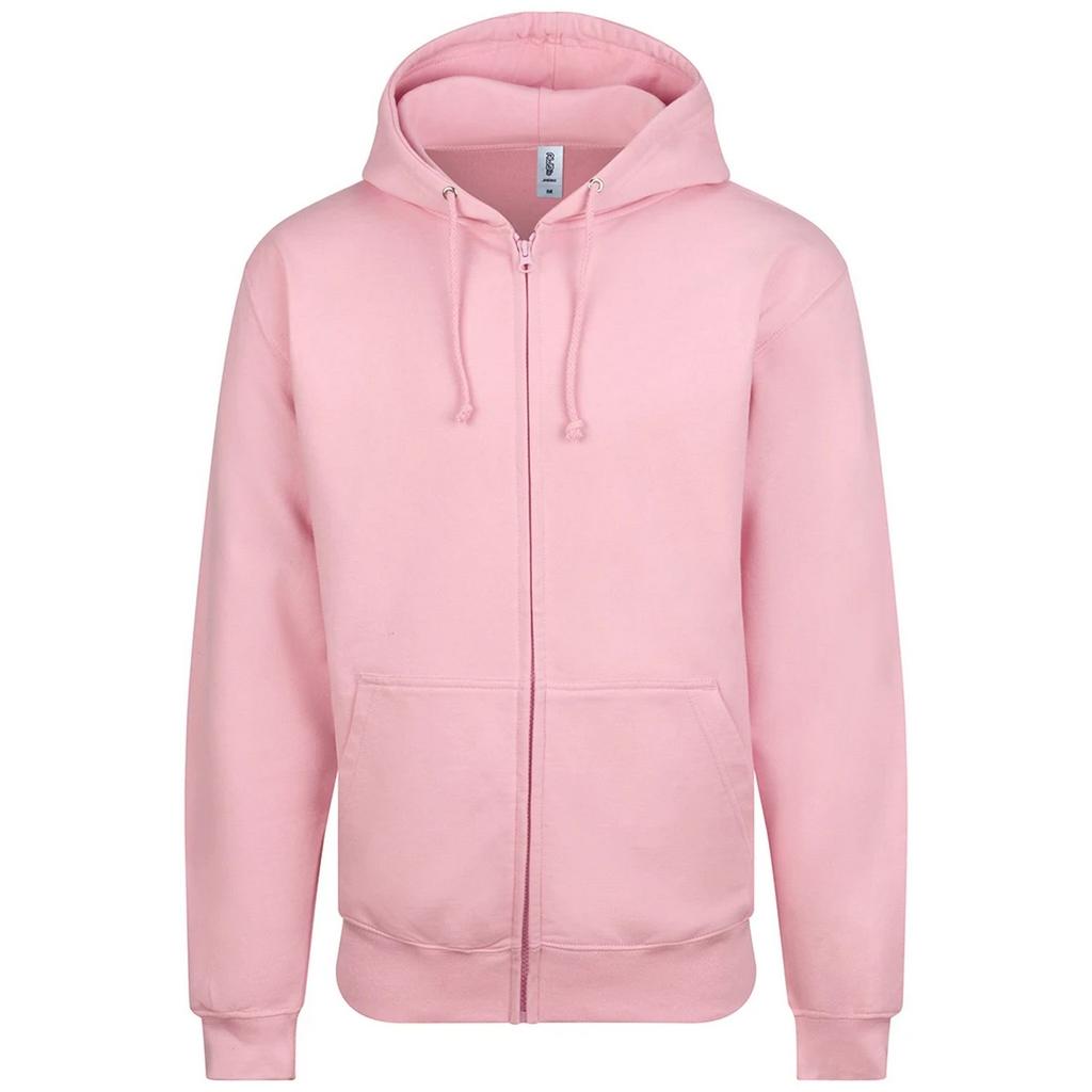 Awdis Plain Mens Hooded Full Zip Hoodie / Zoodie