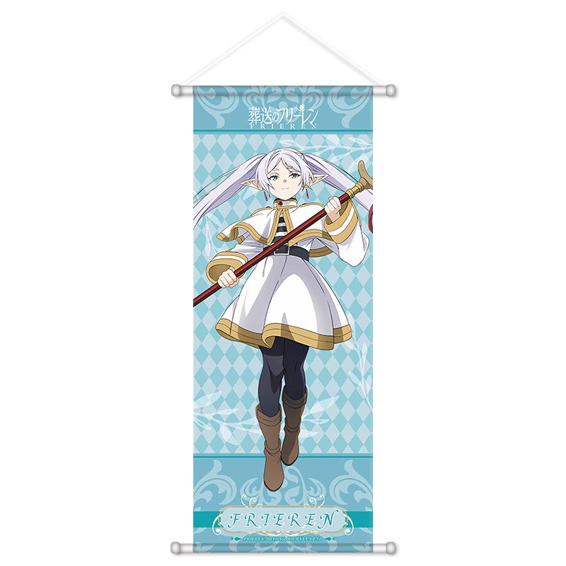 

Аниме Мультфильм Косплей Висячие Картины Frieren at the Funeral Fern Himmel Плакат