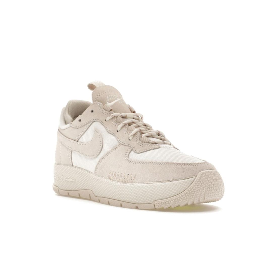 Nike Air Force 1 Wild Phantom Women Sneakers Cream Light-Orewood-Brown Luminous-Green FB2348-002