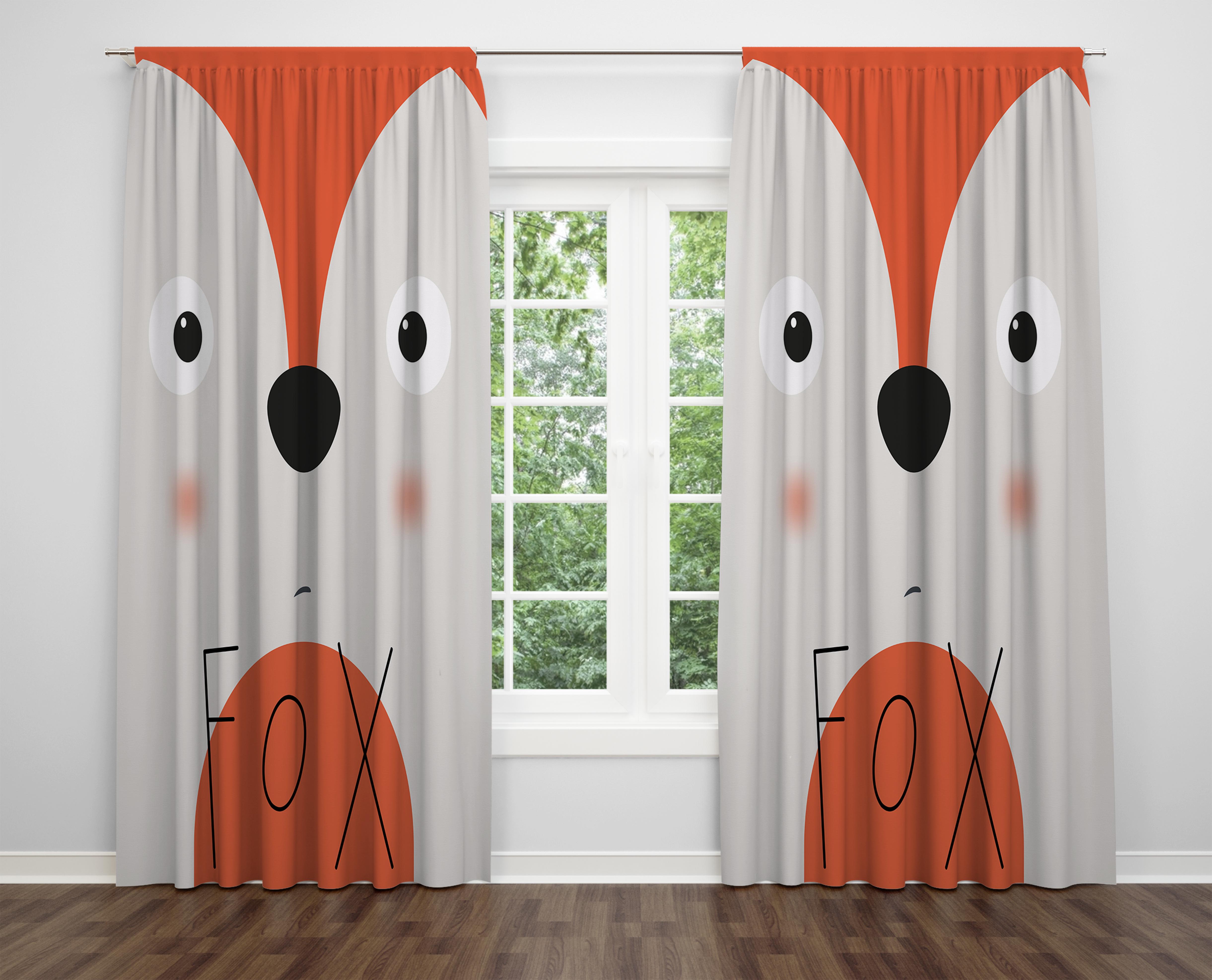 

Декоративний дизайн, високоякісна бавовняна тканина, ви можете вибрати одну або подвійну фіранку з крила 1 piece різнокольоровий