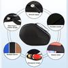 Pingpong Paddle Storage Bag with Hand Strap Hard Shell Ping Pong Racket Paddle Cover Bag for 2 Paddles & Multiple Balls