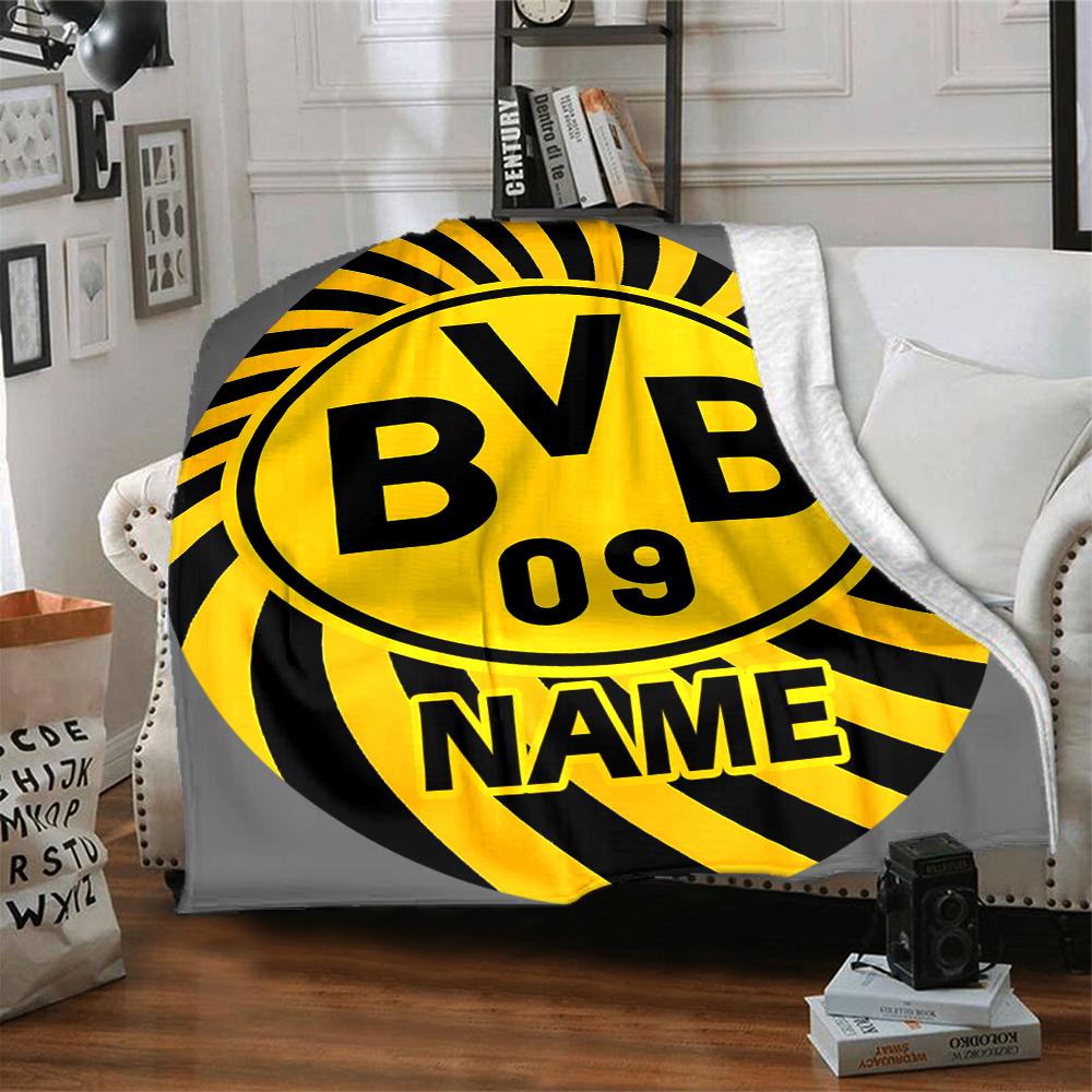Custom Name Ipswich Town FC Crest Blanket for Couch & Bed, Plush Cozy Fuzzy Blanket Super Soft & Warm Blankets for Fall and Winter. 0908263