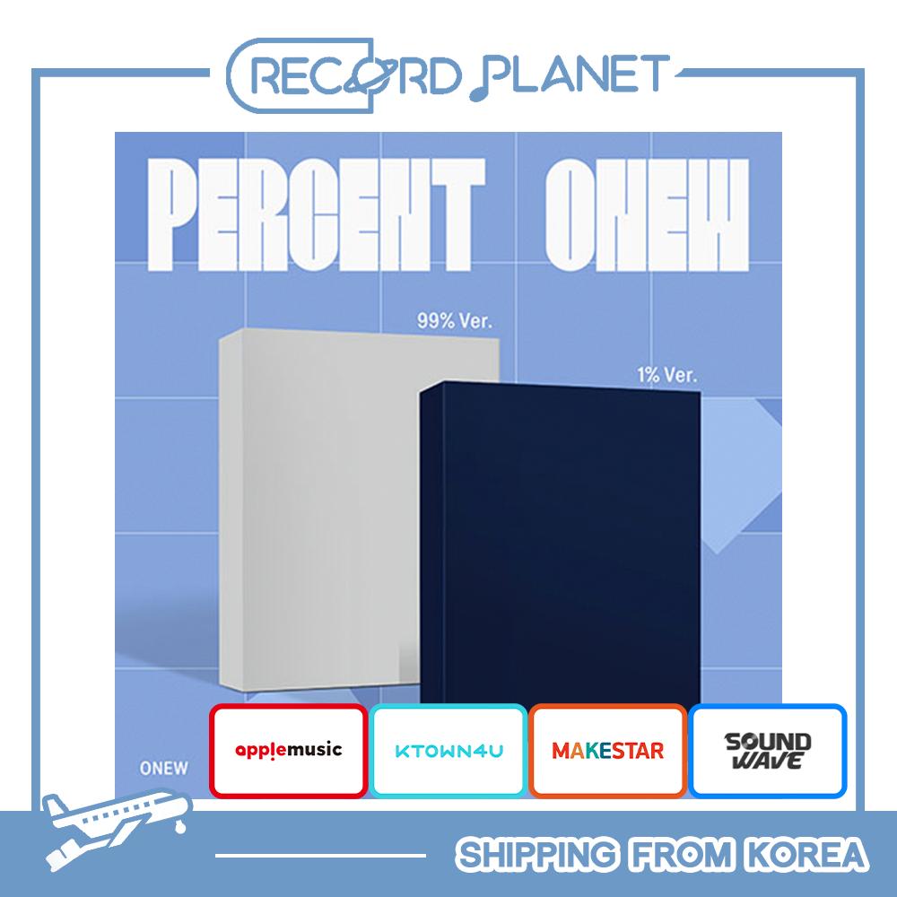 

[Pre-order] ONEW - [PERCENT] (Photobook Ver.) [POB] SET (SoundWave)