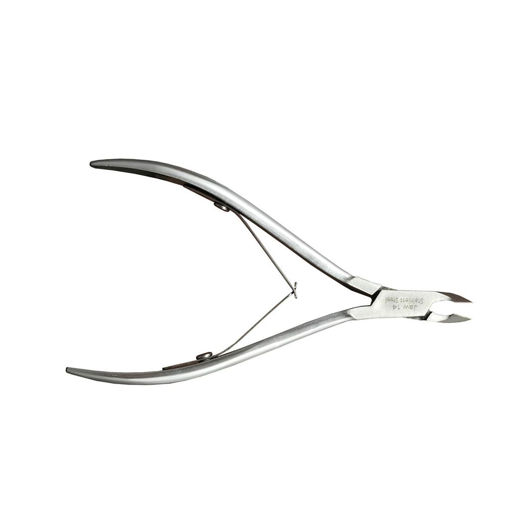 Cuticle Nipper Professional Stainless Steel Cuticle Clipper Nail Tool with 4 Inch Handle for Nail Care Easy To Cut